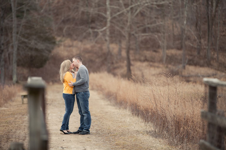 Beautiful outdoor engagement session with New Jersey wedding photographer