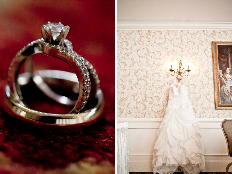 Wedding Ring and dress