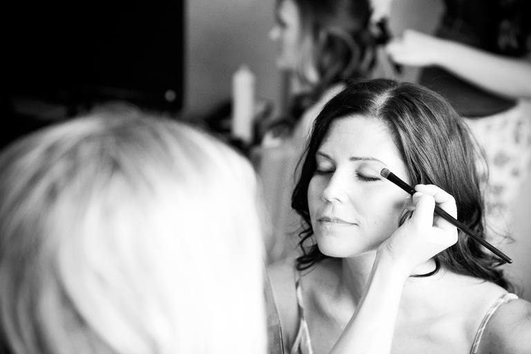 bride getting ready