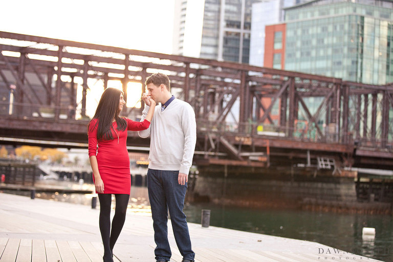 Boston Waterfront Engagement Session